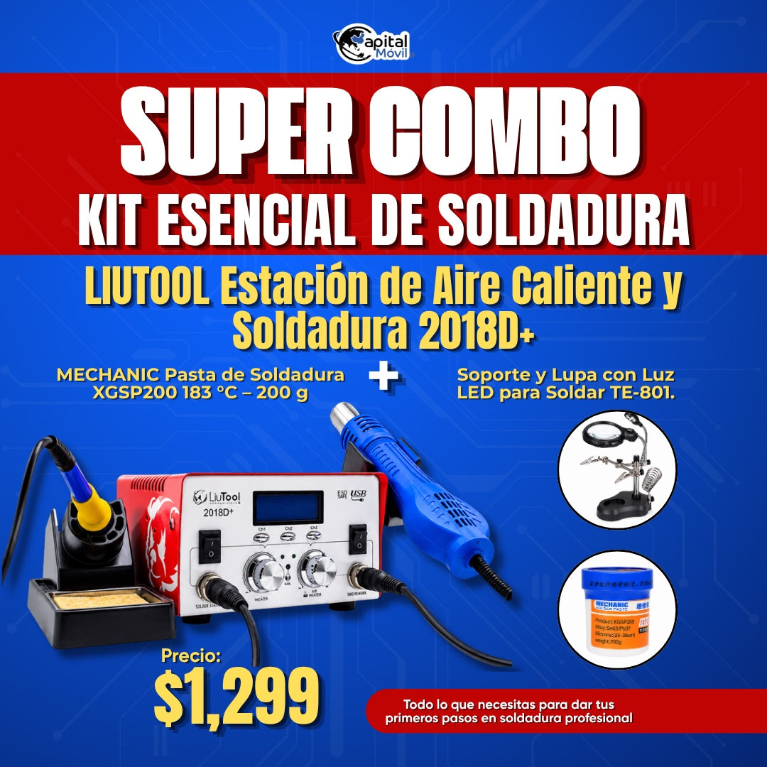 KIT ESENCIAL DE SOLDADURA