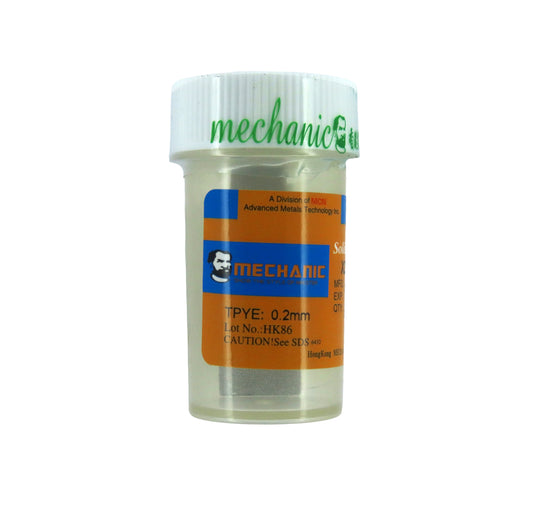 MECHANIC SOLDADURA EN PERLA 250000 PZS XZ25 0.2 mm