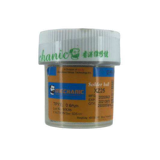 MECHANIC SOLDADURA EN PERLA 250000 PZS XZ25 0.6 mm