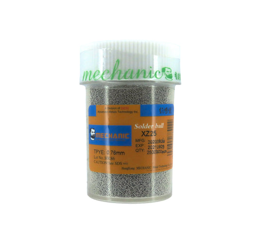 MECHANIC SOLDADURA EN PERLA 250000 PZS XZ25 0.76 mm