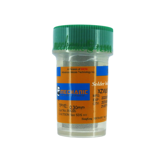 MECHANIC SOLDADURA EN PERLA SIN PLOMO 250000 PZS XZW25 0.3 mm