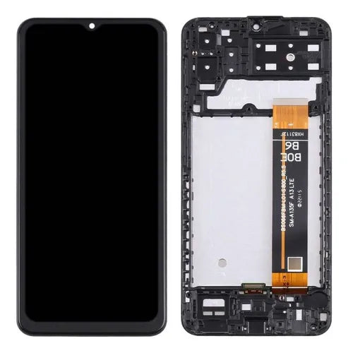 PANTALLA SAMSUNG A13 , 4G CON MARCO NEGRO
