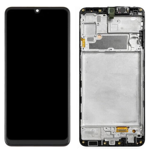 PANTALLA SAMSUNG A22 4g , A225F NEGRO OLED CON MARCO