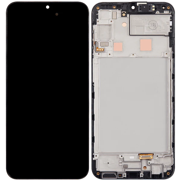 PANTALLA RECORTADA SAMSUNG A24 CON MARCO NEGRO OLED