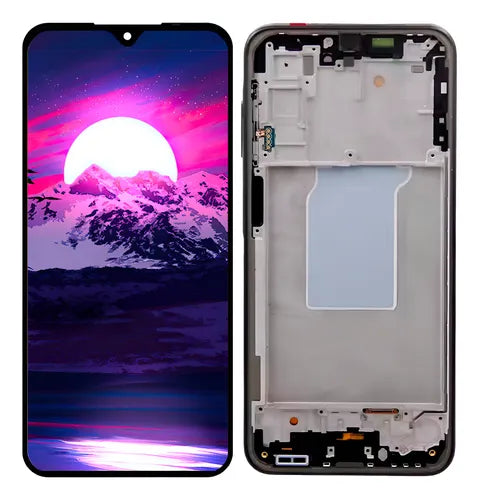 PANTALLA SAMSUNG A26 5G, A266 CON MARCO NEGRO INCELL