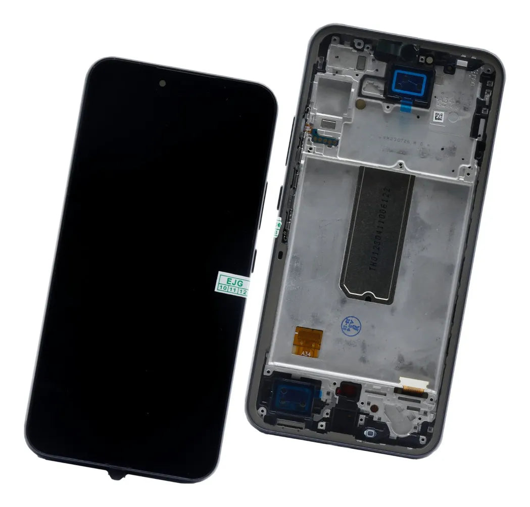 PANTALLA RECORTADA SAMSUNG A34 5G CON MARCO NEGRO OLED