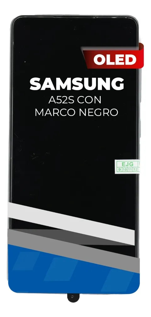 PANTALLA SAMSUNG A52s CON MARCO NEGRO OLED