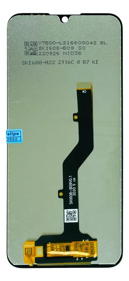 PANTALLA ZTE A7 2019 , A7 2020 , NEGRO