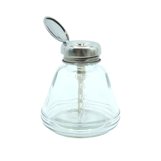 DISPENSADOR DE ALCOHOL DE VIDRIO 150ml