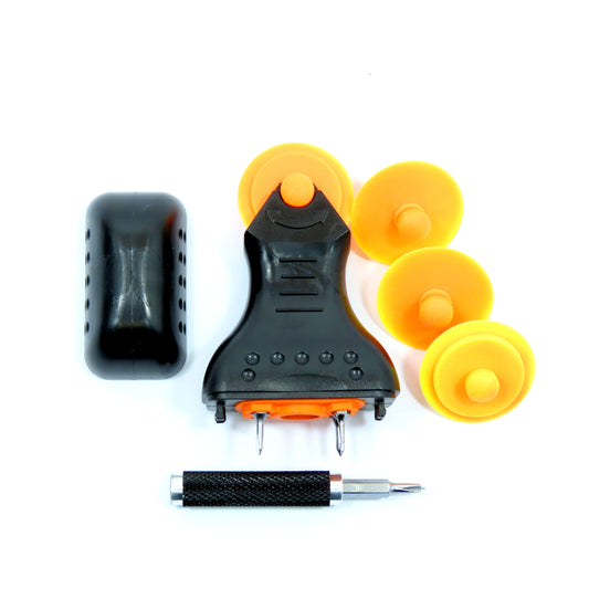 JAKEMY JUEGO DE DESARMADORES DE RODILLO 9 EN 1 , JM-OP17