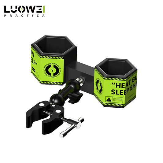 LUOWEI SOPORTE DOBLE PARA PISTOLA DE AIRE CALIENTE LW-304