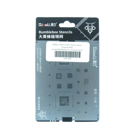 QIANLI STENCIL QS35 XIAOMI SERIES 6 , UNIVERSAL MIX 2 , MSM 8998 , UNIVERSAL SERIES