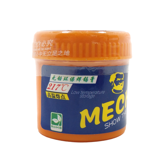 MECHANIC PASTA DE SOLDADURA DE ALTA TEMPERATURA SIN PLOMO 60g 217 °C