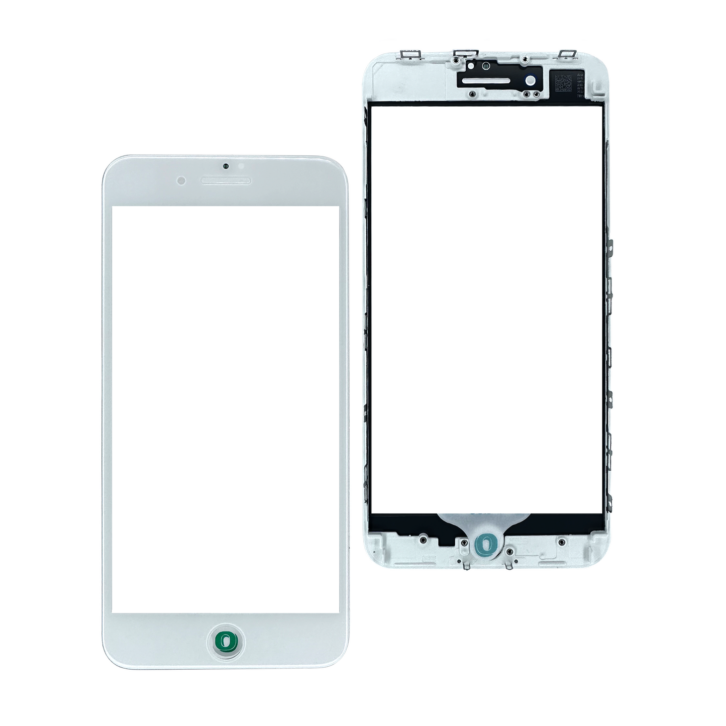 GLASS CON OCA IPHONE 8G PLUS BLANCO