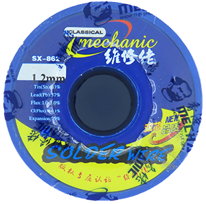 MECHANIC SOLDADURA DE DOBLE NUCLEO 1.2 MM 60 GR SX-862