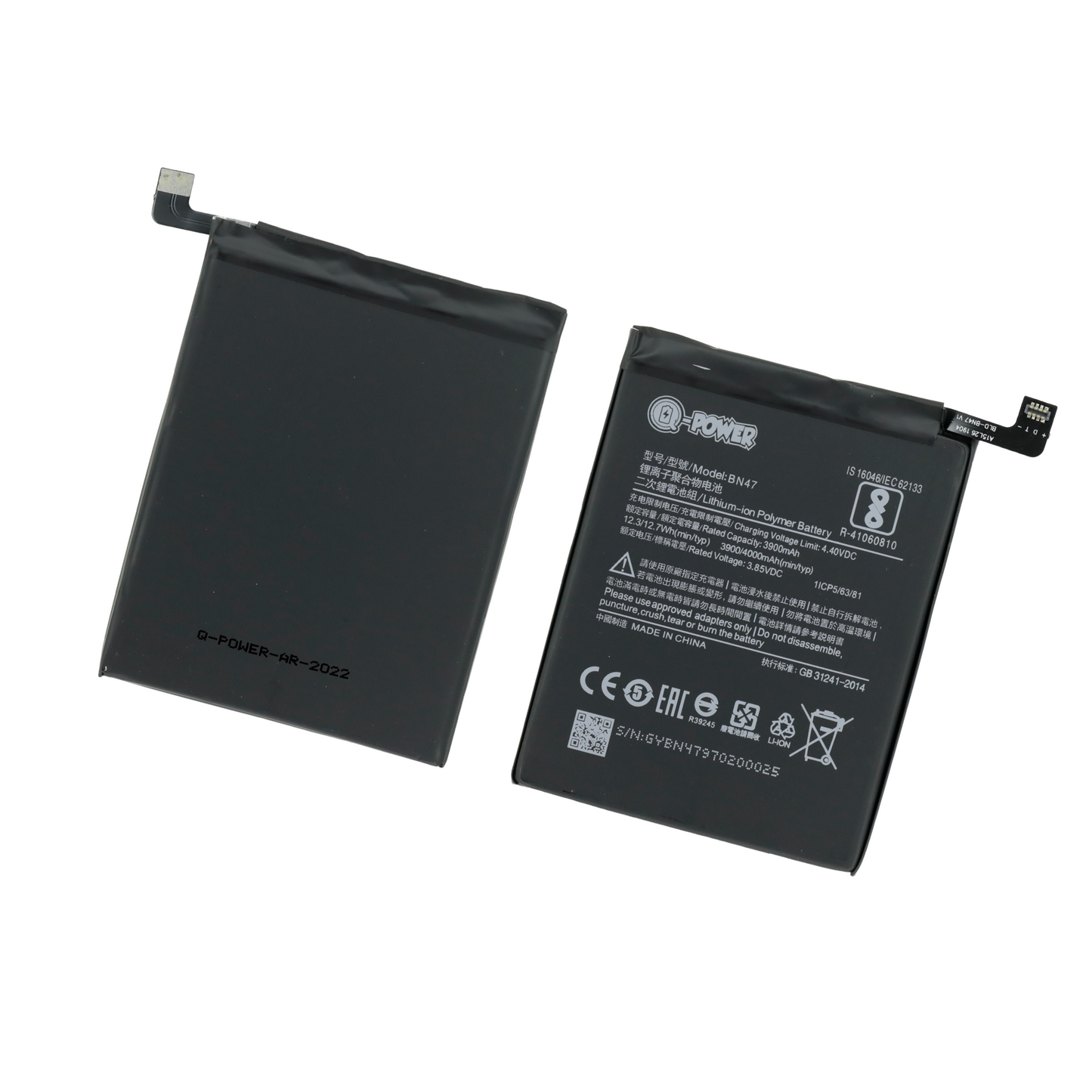Q-POWER BATERIA XIAOMI MI A2 LITE , REDMI 6 PRO , BN47