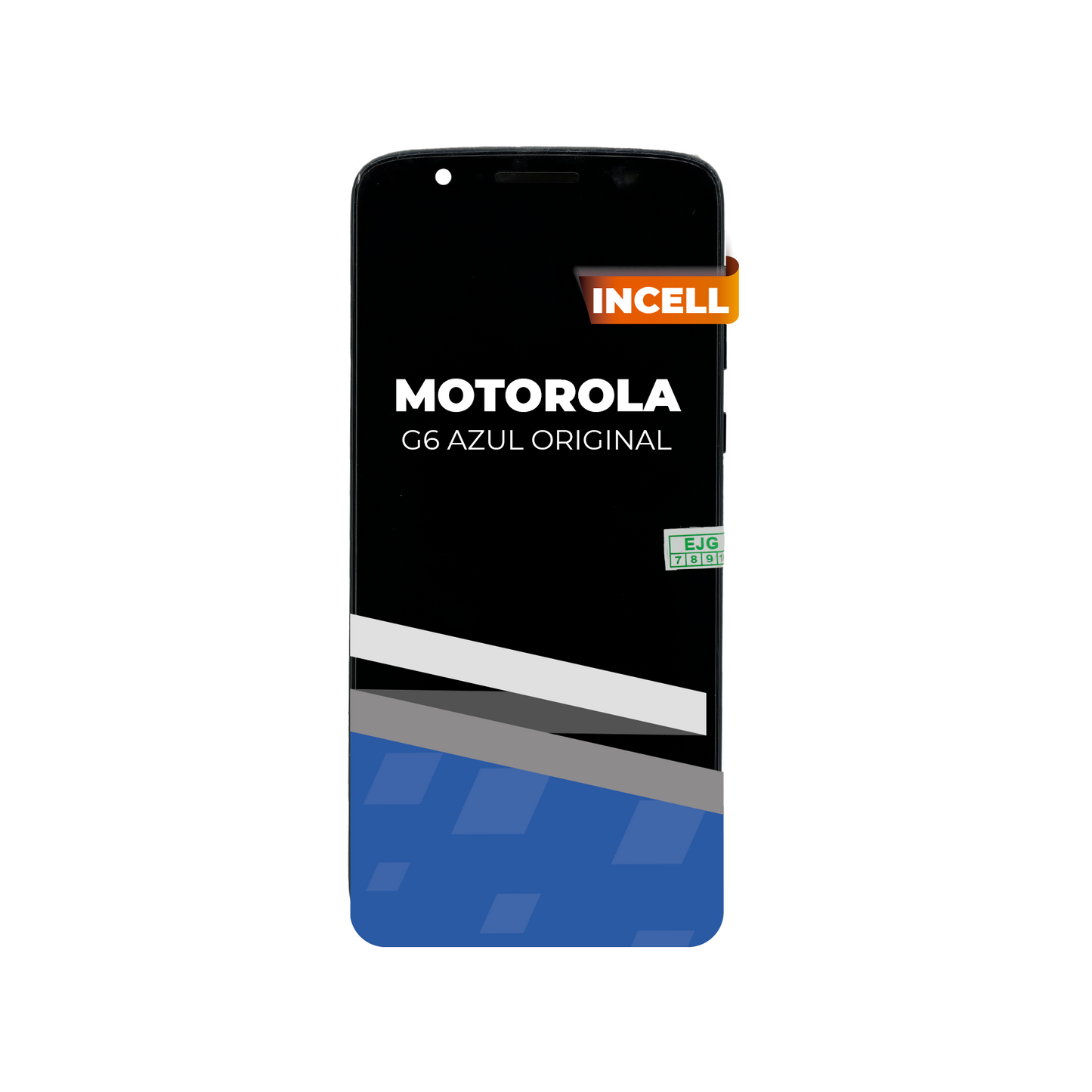 PANTALLA MOTOROLA G6 AZUL ORIGINAL DE EQUIPO