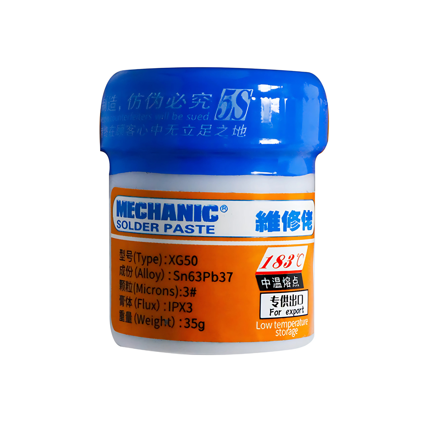 MECHANIC PASTA DE SOLDADURA 183°C XGSP50 (42g)