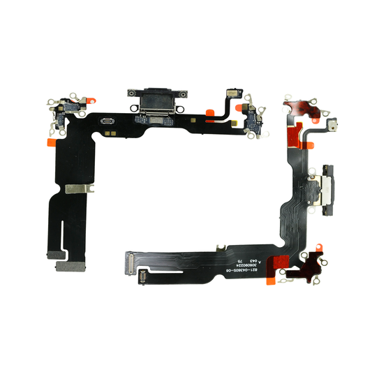 PLACA DE CARGA IPHONE 15 PLUS NEGRO