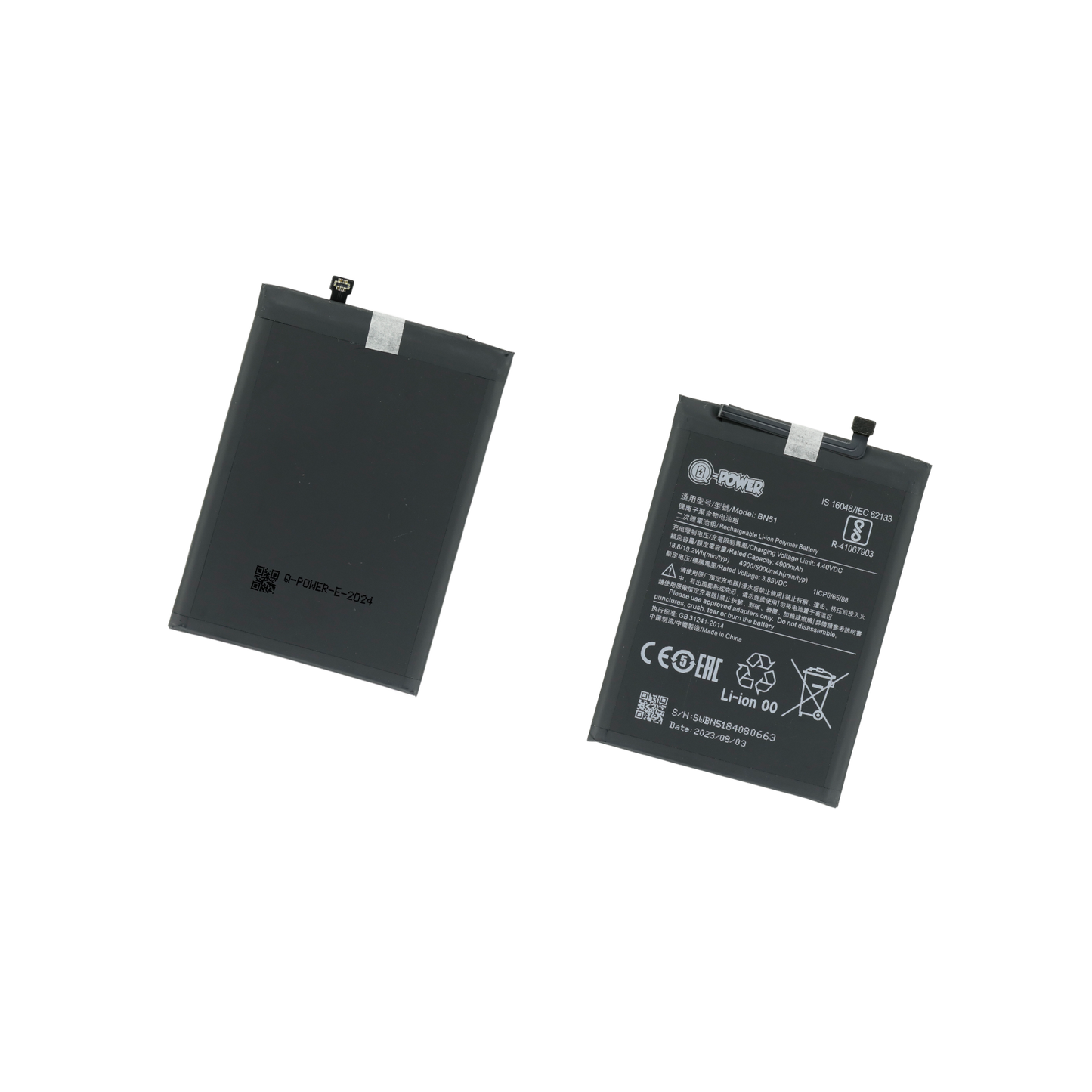 Q-POWER BATERIA XIAOMI REDMI 8, 8A (BN51)