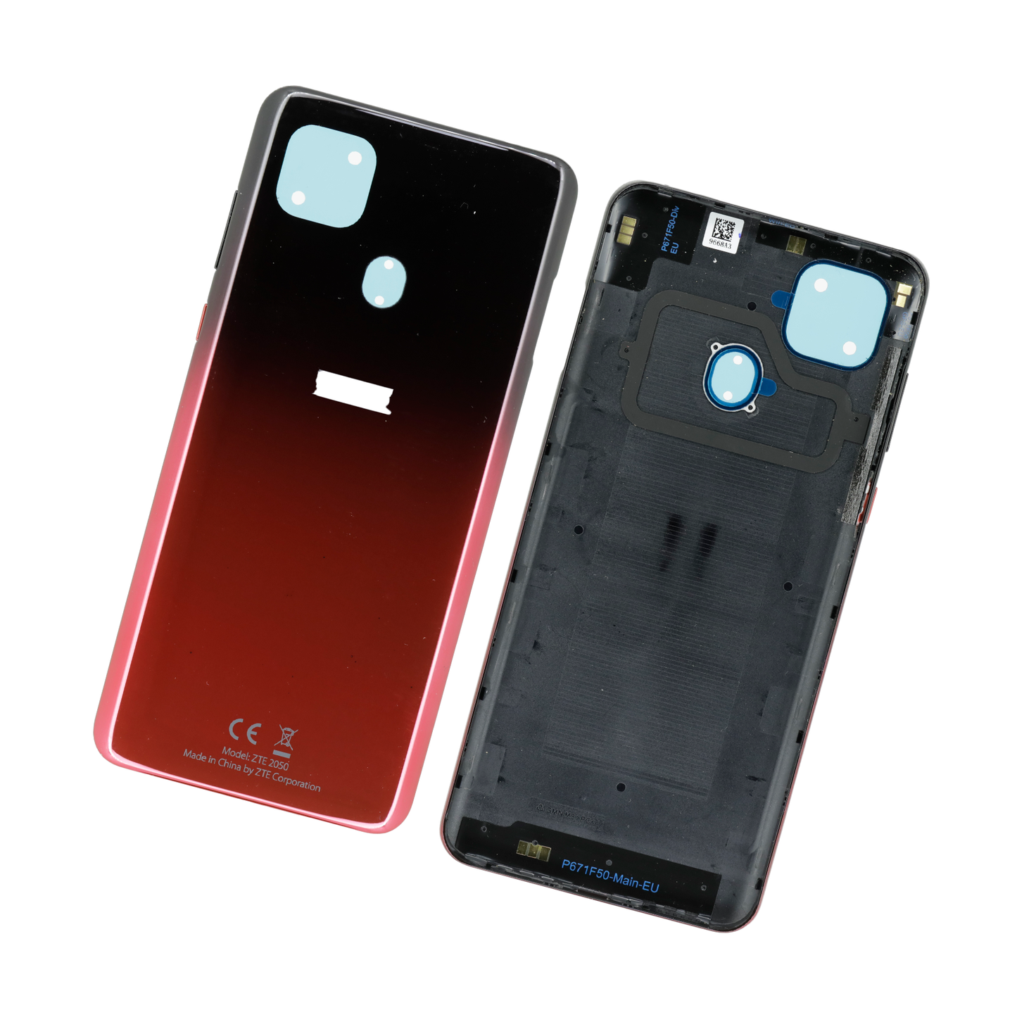 TAPA ZTE 2050 , V SMART ROJO