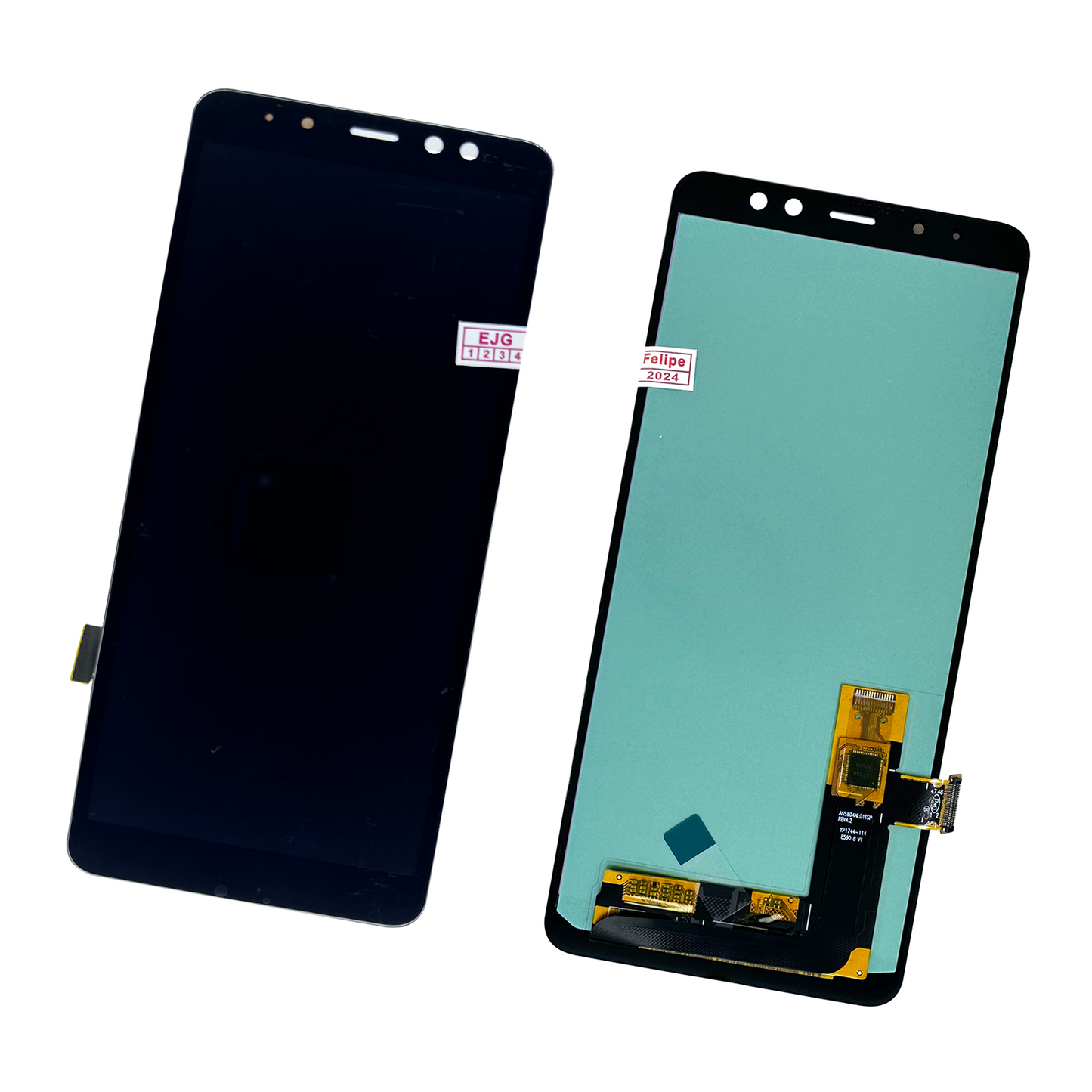 PANTALLA SAMSUNG A8 PLUS , A730 NEGRO OLED