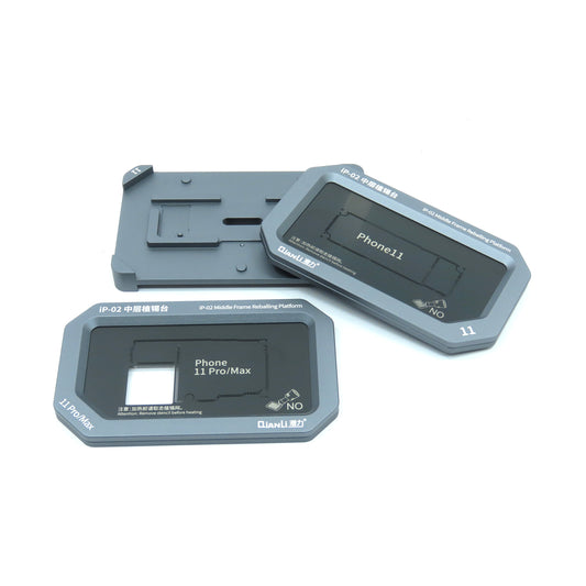 QIANLI PLATAFORMA PARA REBALLING iP-02 IPHONE 11 , 11 PRO , 11 PRO MAX