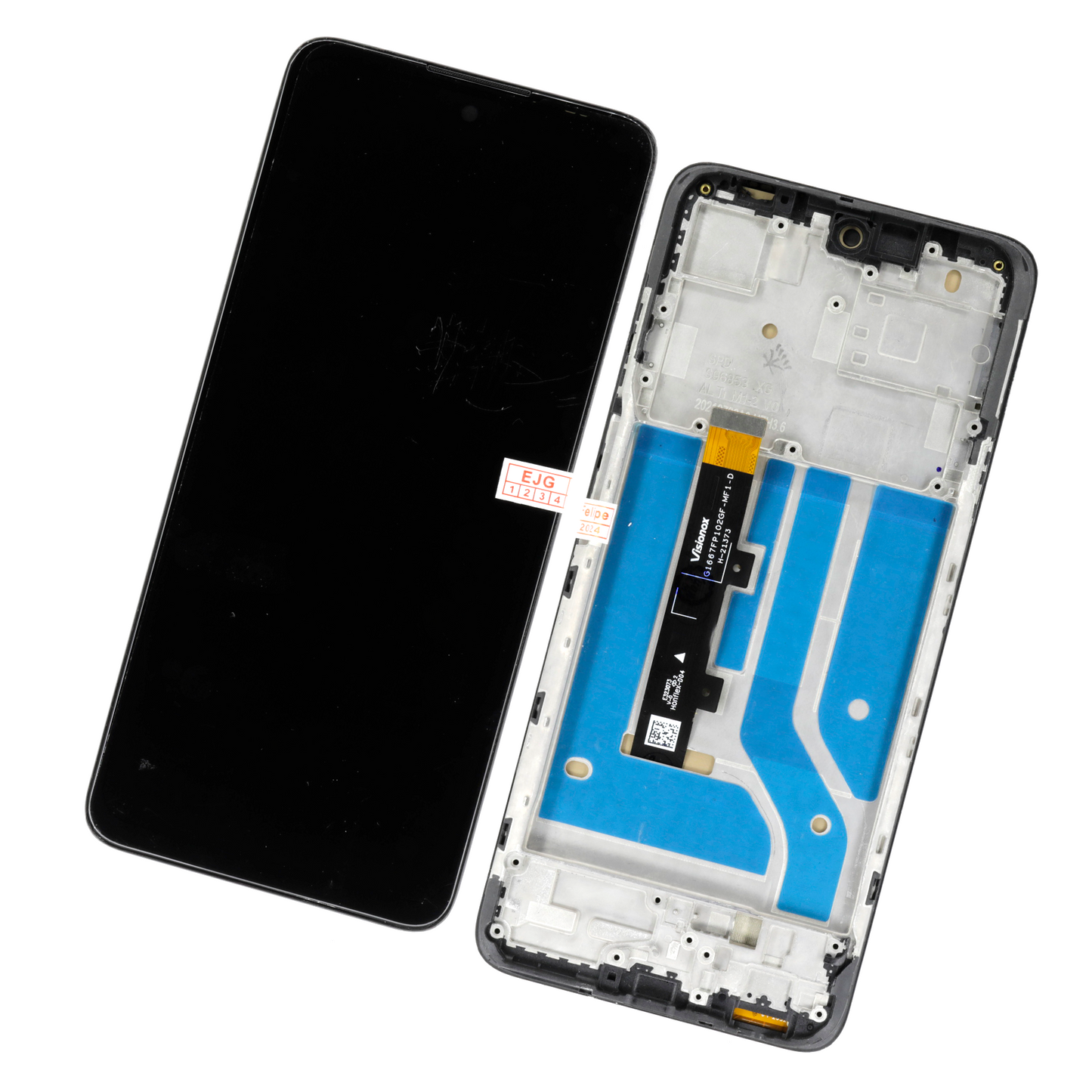 PANTALLA MOTOROLA EDGE 20 LITE CON MARCO NEGRO