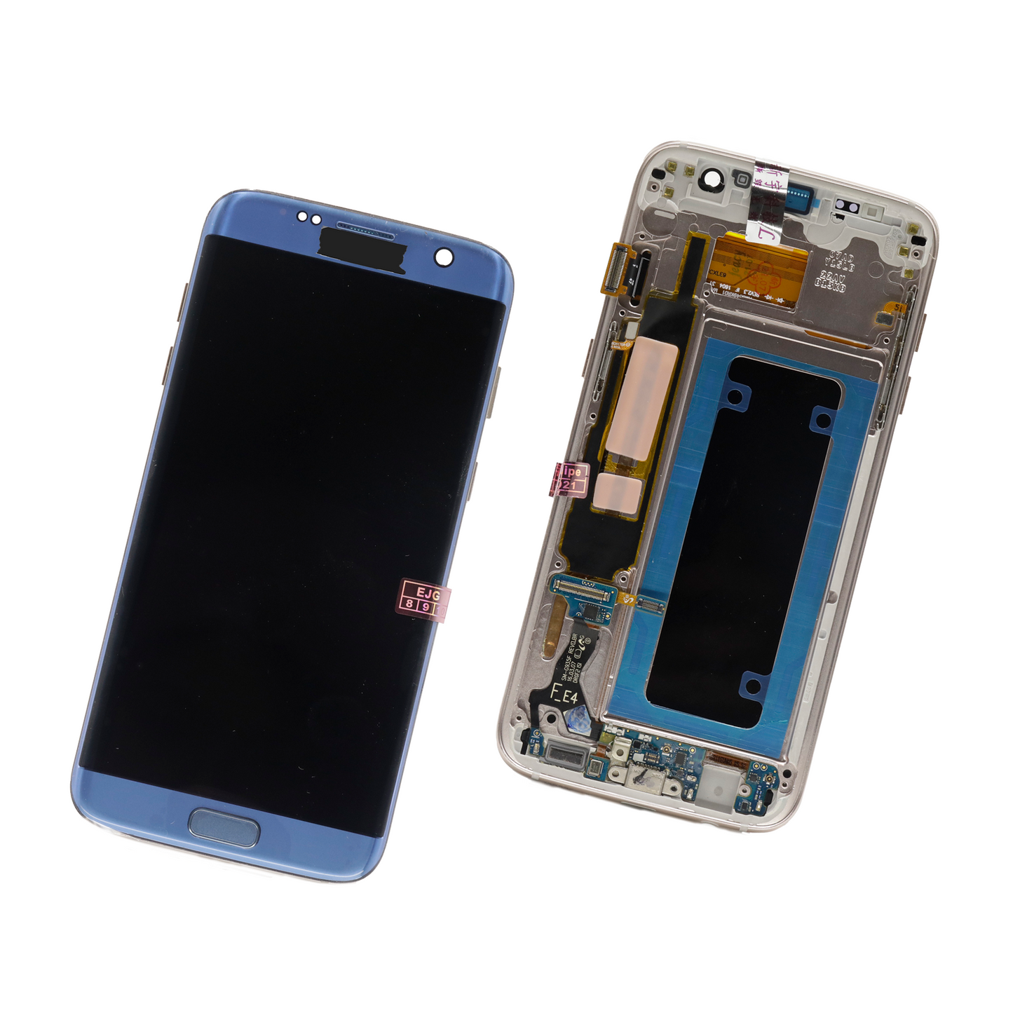 PANTALLA SAMSUNG S7 EDGE AZUL CORAL