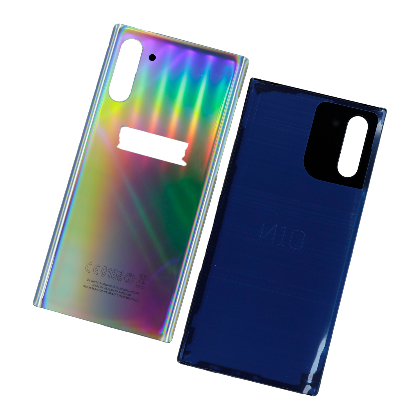 TAPA SAMSUNG NOTE 10 PLATA