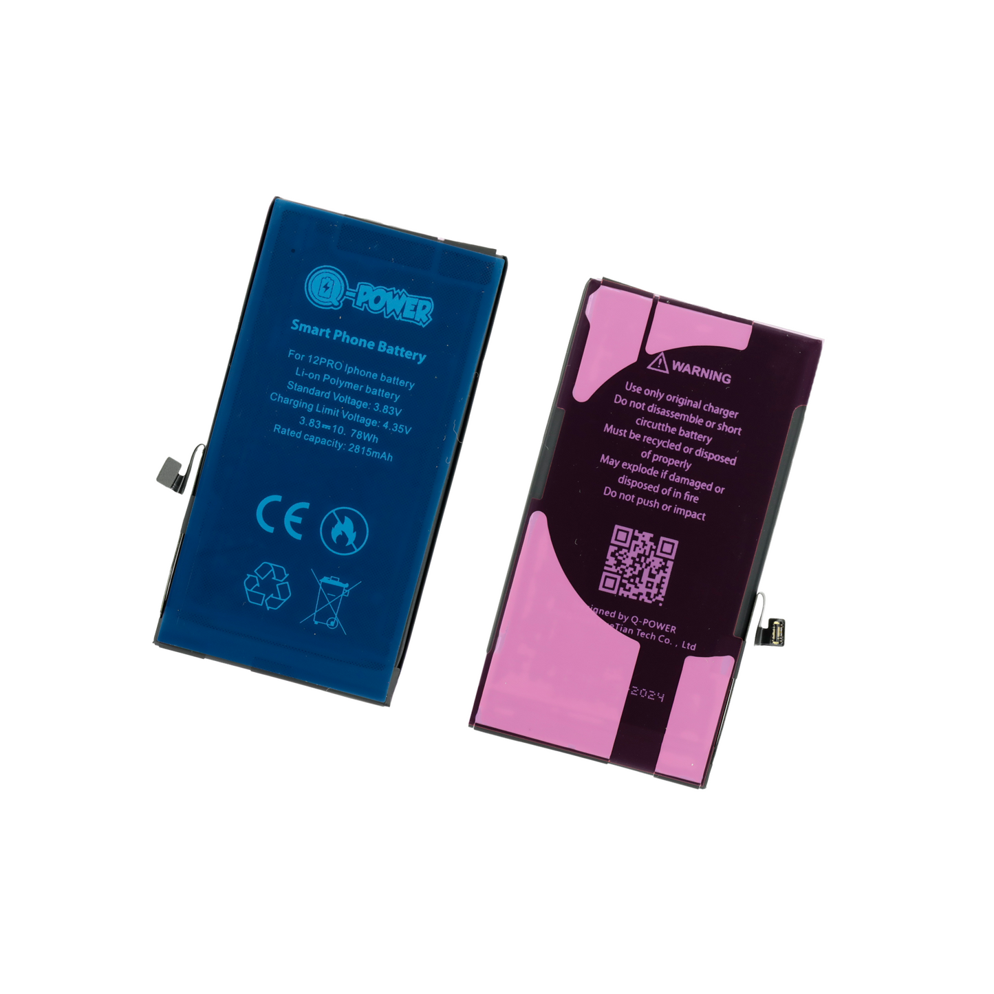 Q-POWER BATERIA IPHONE 12 , 12 PRO