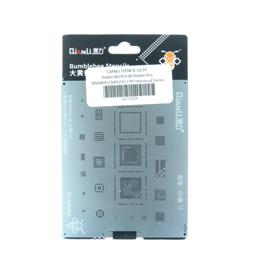QIANLI STENCIL QS39 REDMI NOTE 4 , 4X , REDMI PRO , MSM 8953 CPU UNIVERSAL SERIES
