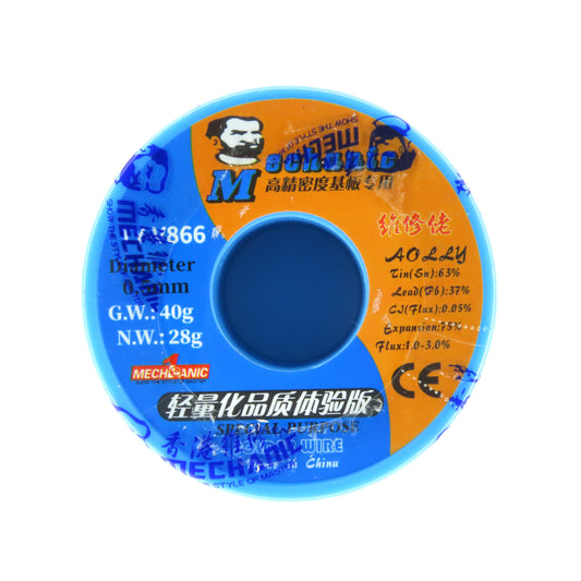 MECHANIC SOLDADURA DE ALTA CALIDAD 0.5 MM 40 gr TY-V866