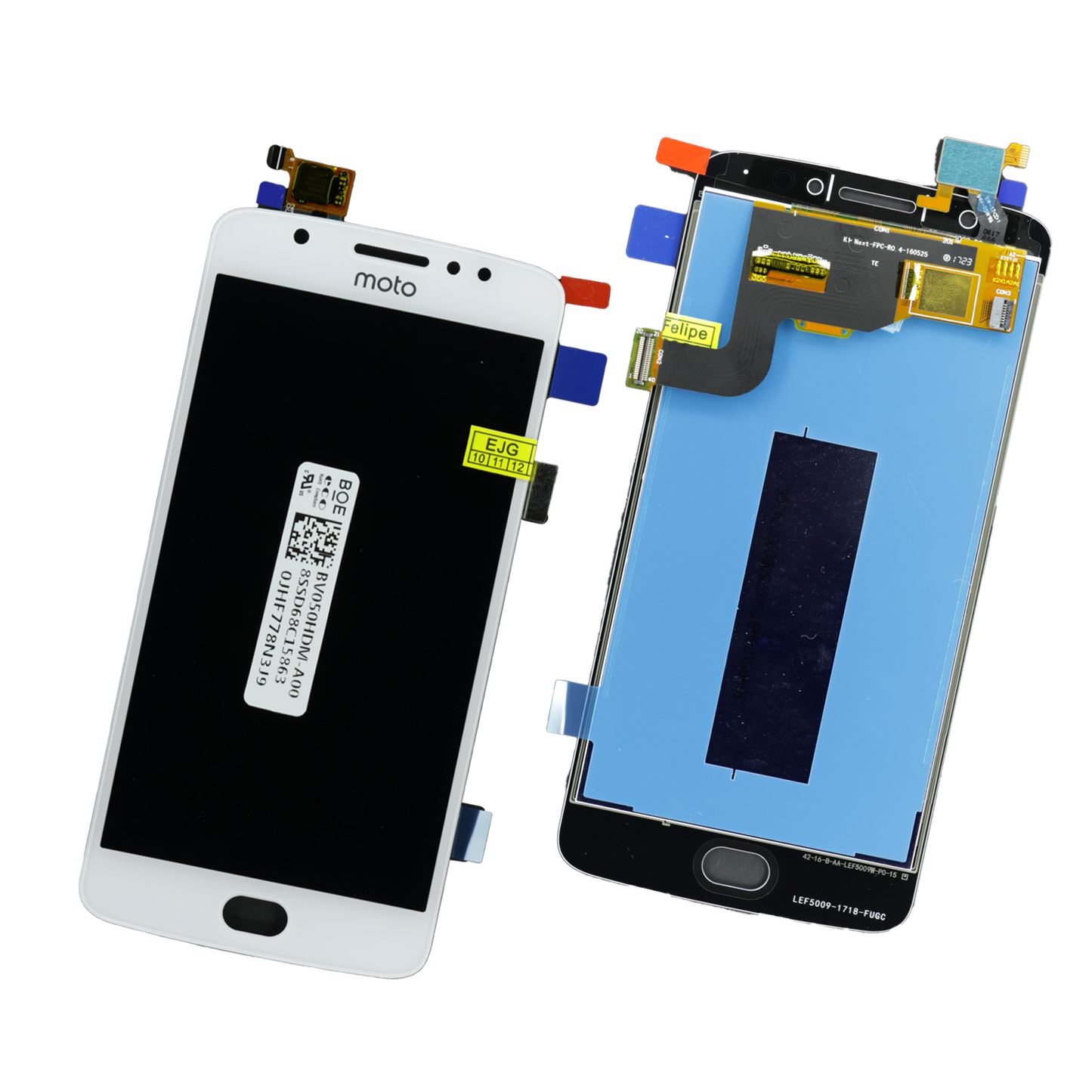 PANTALLA MOTOROLA E4 BLANCO