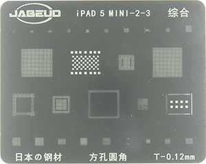 JABEUD STENCIL IPAD 5 , MINI 1 , MINI 2 , MINI 3