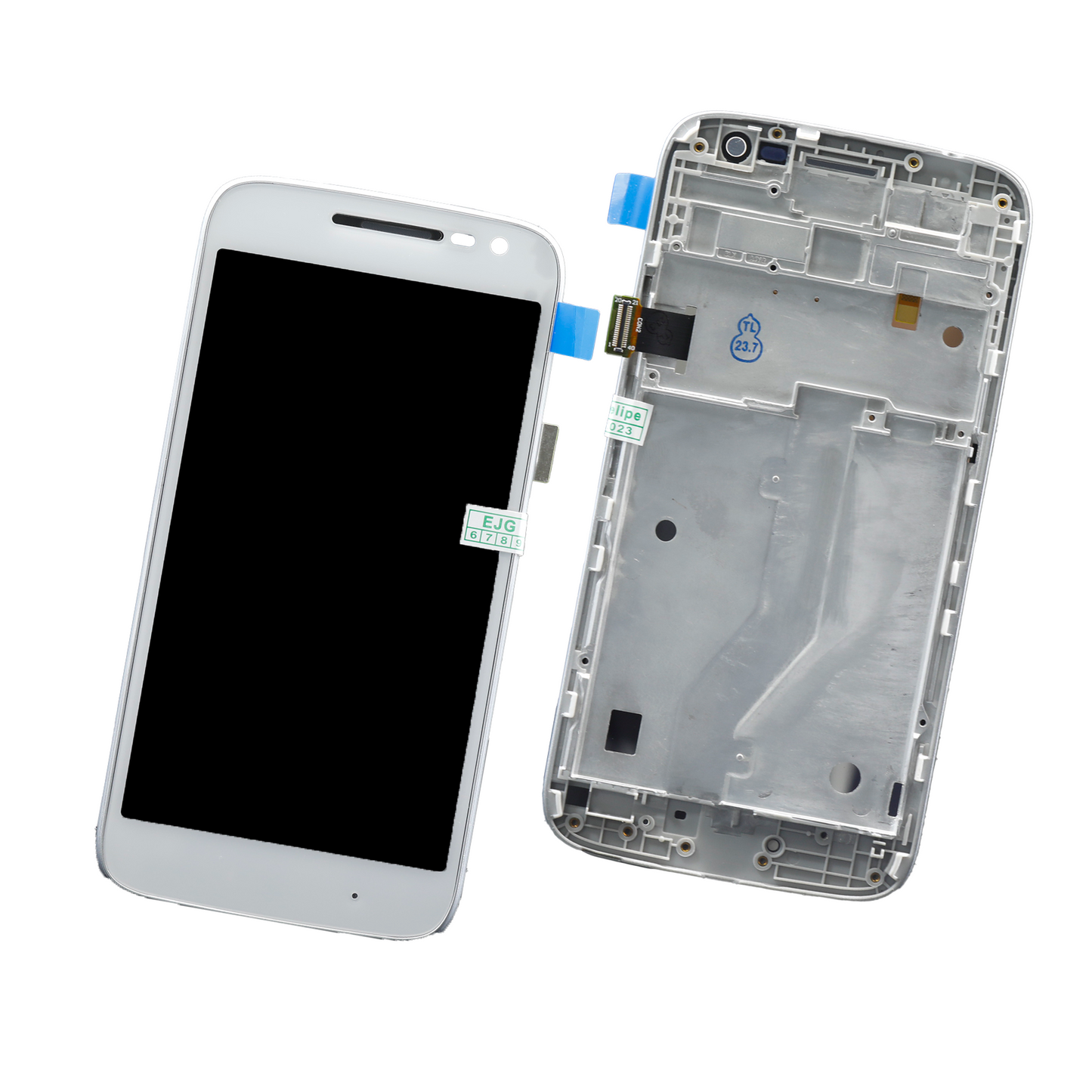 PANTALLA MOTOROLA G4 PLAY CON MARCO BLANCO
