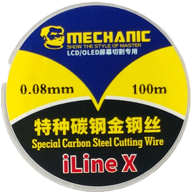 MECHANIC ALAMBRE SEPARADOR DE LCD i LINE X , .08 mm X 1 mts