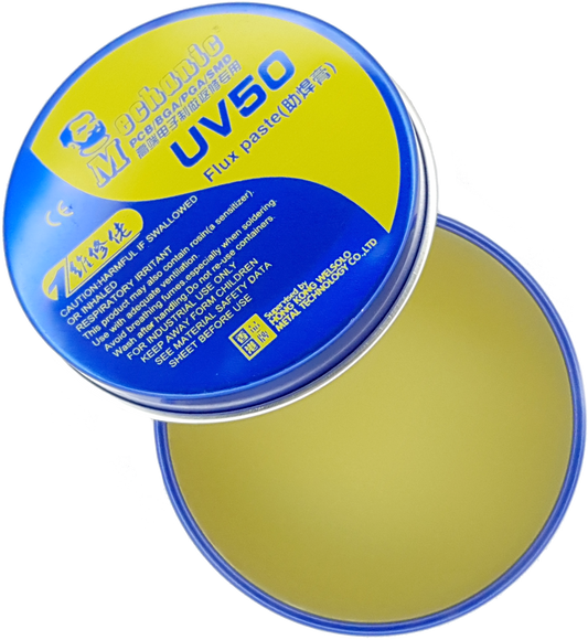 MECHANIC PASTA FLUX REPARADORA DE ALTA SINTESIS SIN HALOGENOS UV50 40 GR