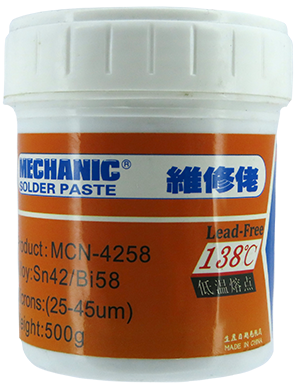 MECHANIC PASTA DE SOLDADURA 183 °C 500 GR 4258