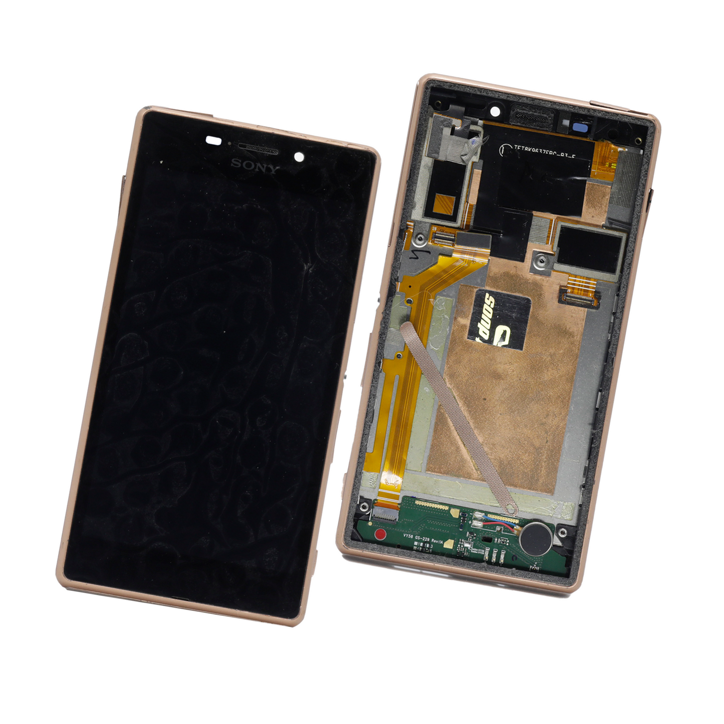 PANTALLA SONY M2 CON MARCO NEGRO