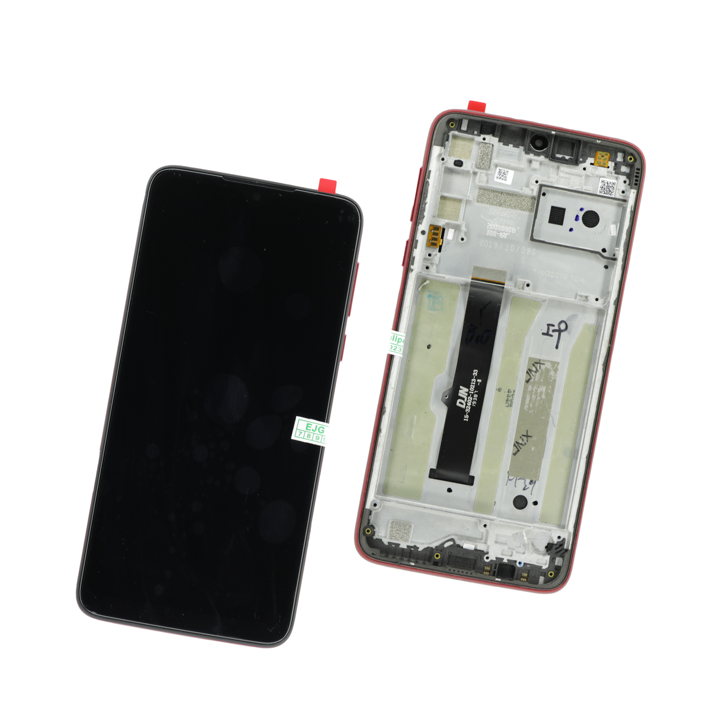 PANTALLA MOTOROLA G8 PLAY CON MARCO ROJO ORIGINAL