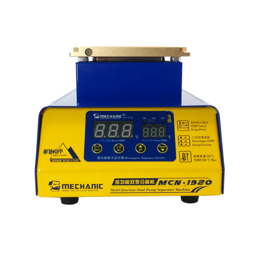 MECHANIC MAQUINA SEPARADORA DE PANTALLA DE DOBLE BOMBA MCN-1920
