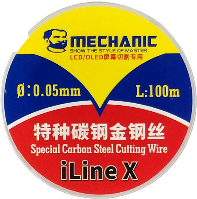 MECHANIC ALAMBRE SEPARADOR DE LCD i LINE X , .05 mm X 100 mts