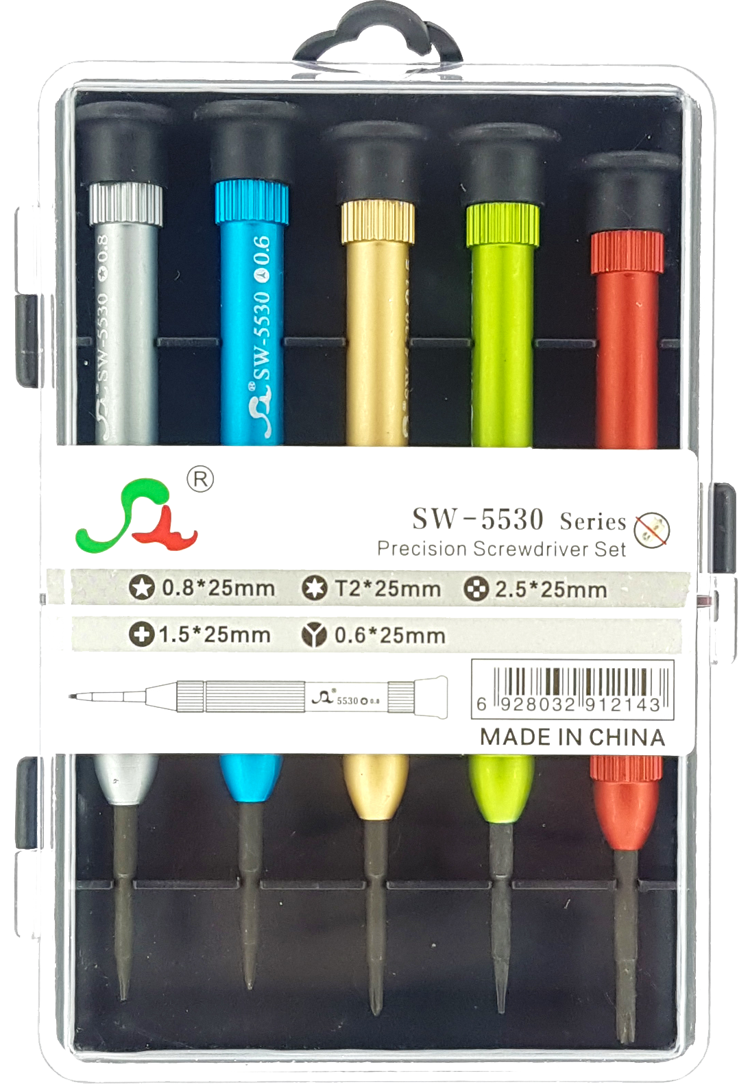 JUEGO DE DESARMADORES SW - 5530