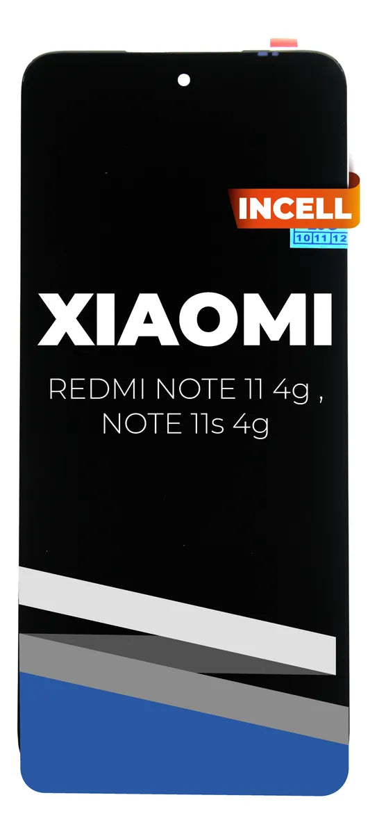 PANTALLA XIAOMI REDMI NOTE 11 4g , NOTE 11s 4g NEGRO