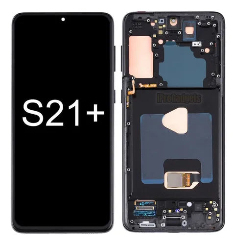 PANTALLA SAMSUNG S21 PLUS, G996 CON MARCO NEGRO OLED