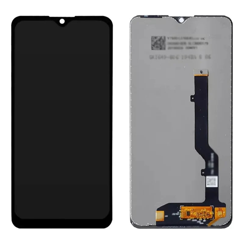 PANTALLA ZTE V SMART 2050 / V1050 CON MARCO EN EL FLEXOR NEGRO