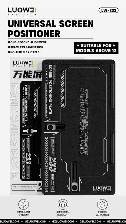 LUOWEI BASE PARA ALINEAR GLASS Y PANTALLA LW-233