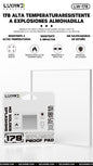 LUOWEI PROTECTOR DE VIDRIO RESISTENTE A ALTAS TEMPERATURAS LW-178