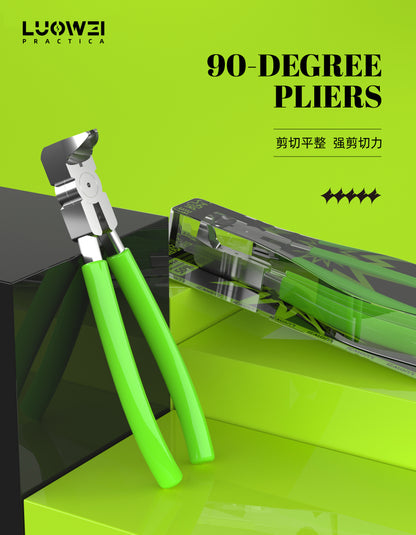 LUOWEI PINZA DE CORTE CON PUNTA DE 90° LW-101